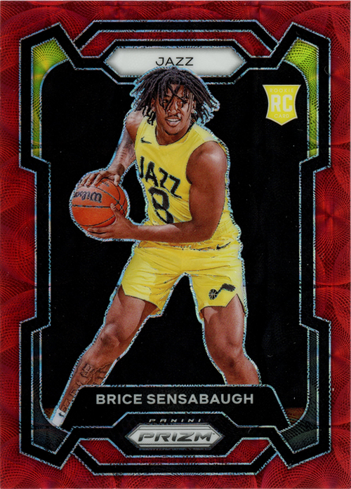 Brice Sensabaugh trading card