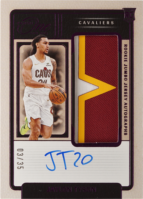 Jaylon Tyson trading card