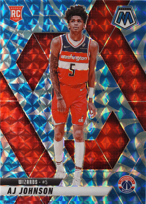 AJ Johnson trading card