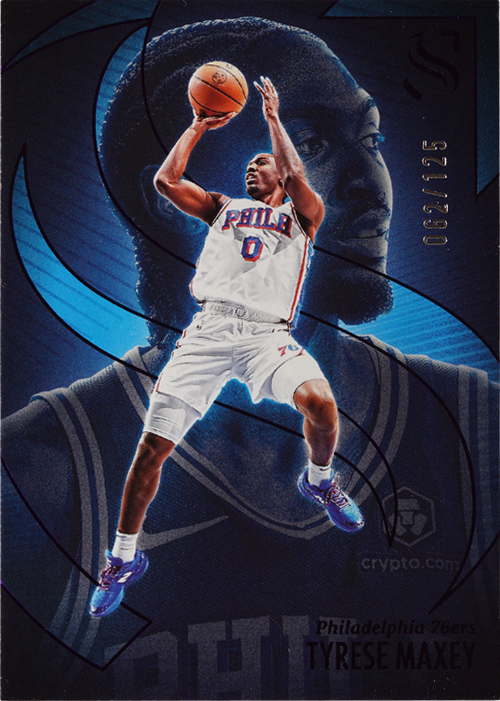 Tyrese Maxey trading card