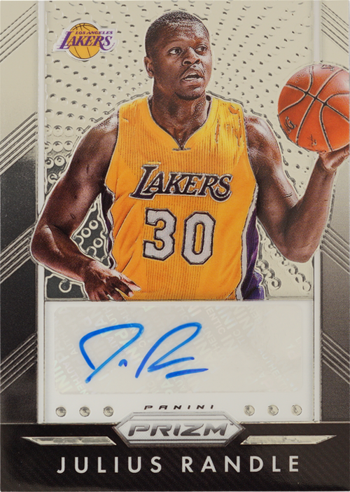 Julius Randle trading card
