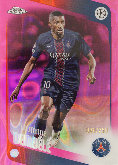 Ousmane Dembélé trading card