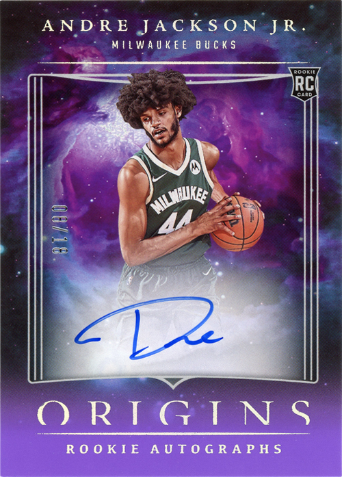 Andre Jackson Jr. trading card