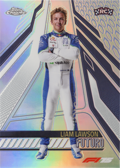 Liam Lawson trading card