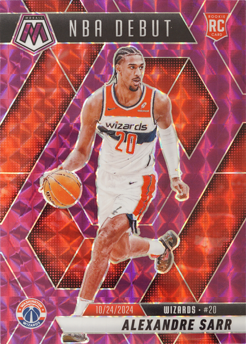 Alexandre Sarr trading card