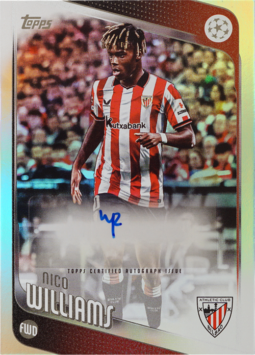 Nico Williams trading card