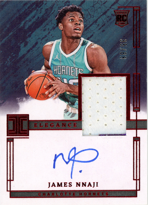 James Nnaji trading card