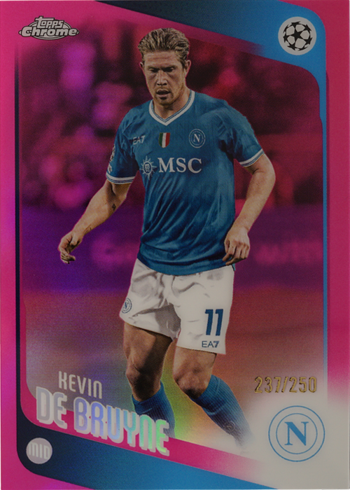 Kevin De Bruyne trading card
