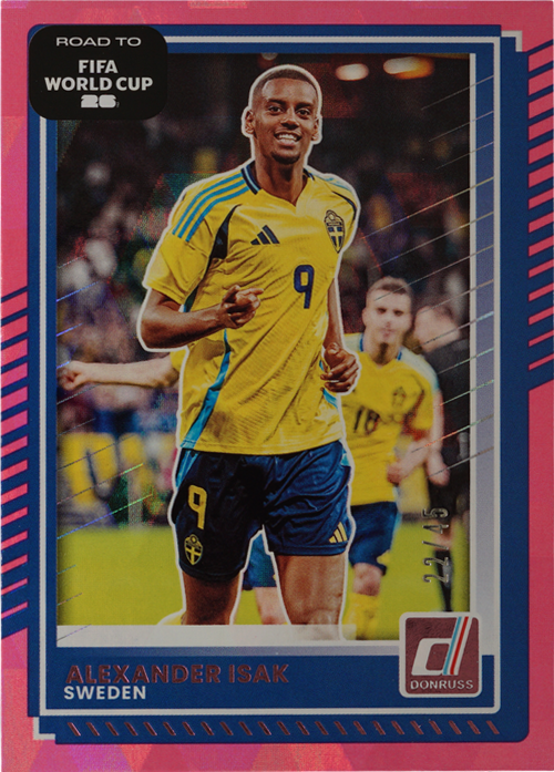 Alexander Isak trading card