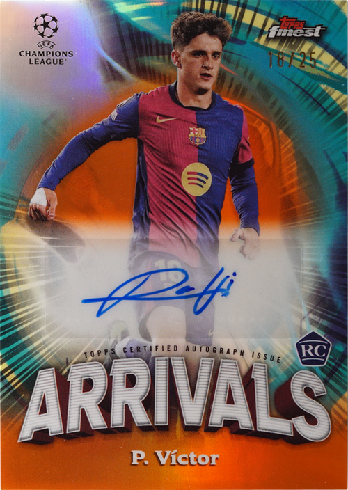 Pau Víctor trading card