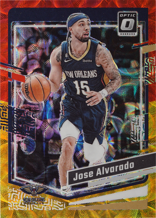 Jose Alvarado trading card