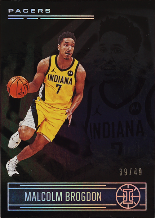 Malcolm Brogdon trading card