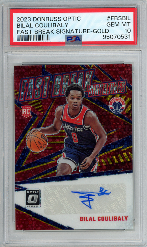 Bilal Coulibaly trading card