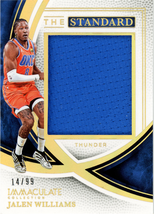 Jalen Williams trading card