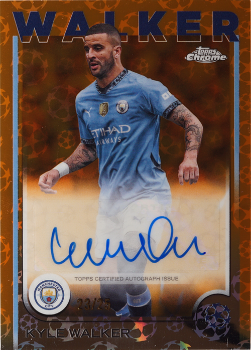 Kyle Walker trading card