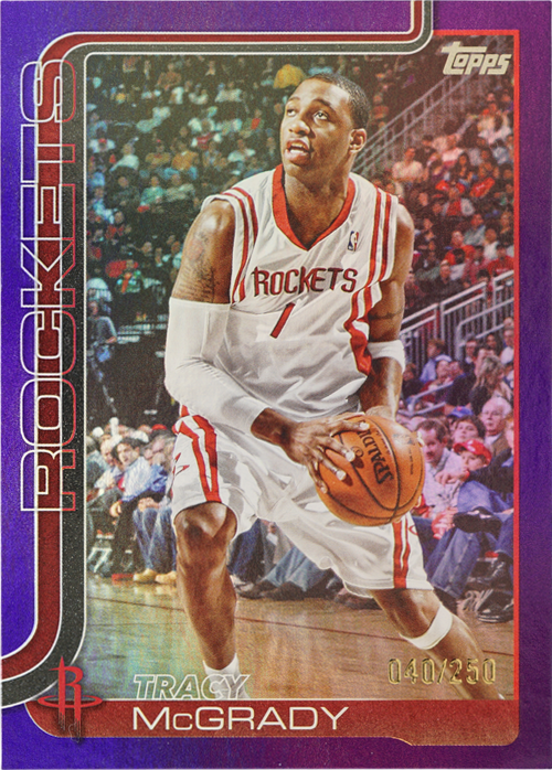 Tracy McGrady trading card