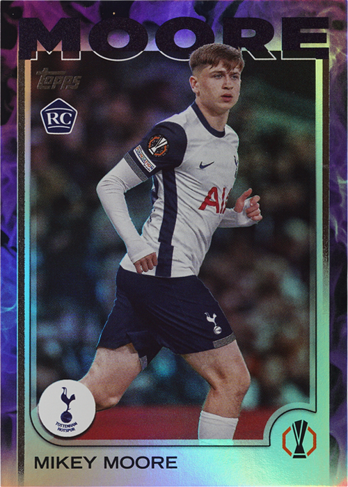 Mikey Moore trading card