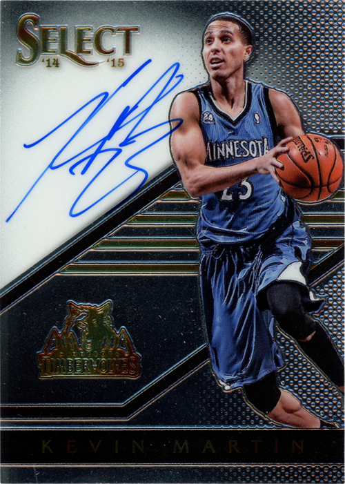 Kevin Martin trading card