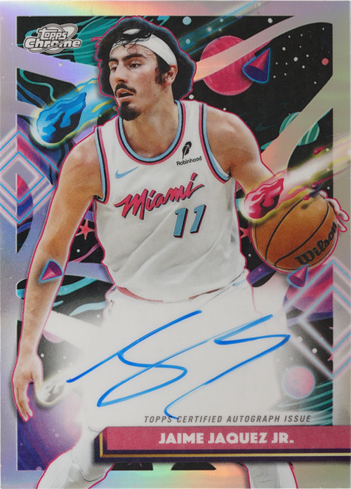 Jaime Jaquez Jr. trading card