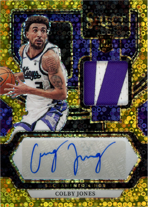 Colby Jones trading card