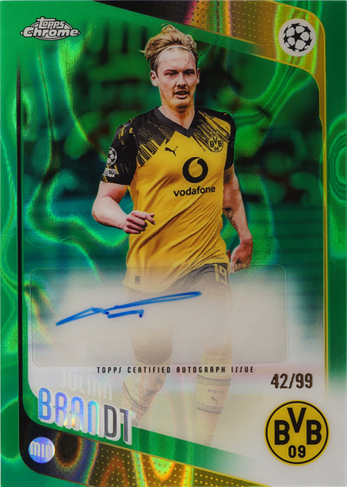 Julian Brandt trading card