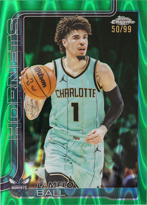 LaMelo Ball trading card