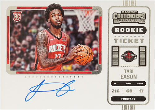 Tari Eason trading card