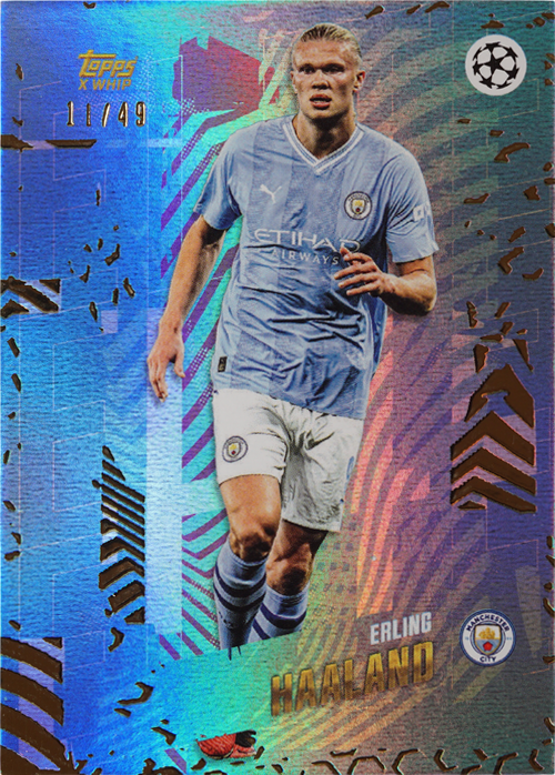 Erling Haaland trading card