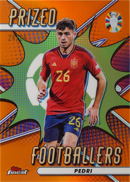 Pedri trading card