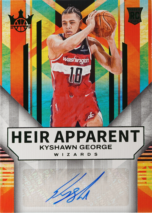 Kyshawn George trading card