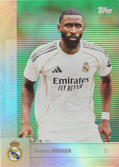 Antonio Rüdiger trading card
