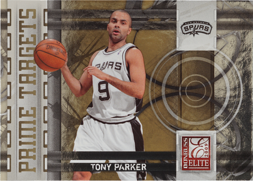 Tony Parker trading card