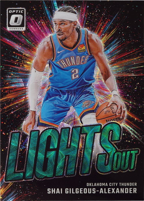 Shai Gilgeous-Alexander trading card