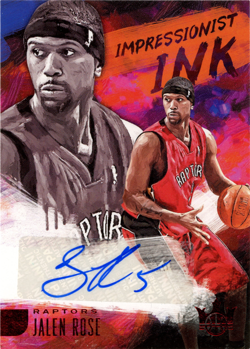 Jalen Rose trading card
