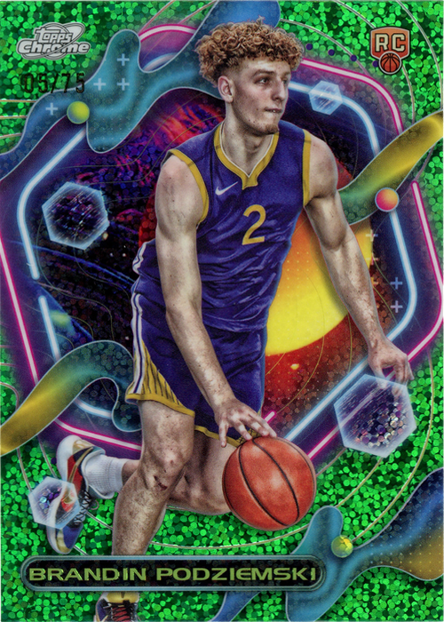 Brandin Podziemski trading card