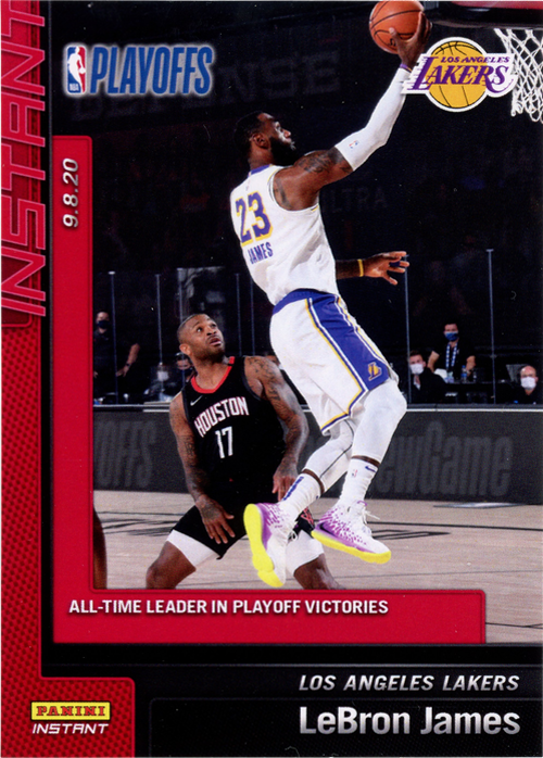 LeBron James trading card