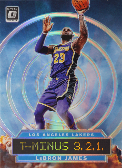 LeBron James trading card