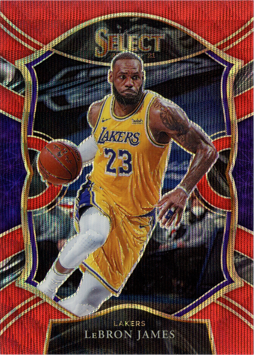 LeBron James trading card