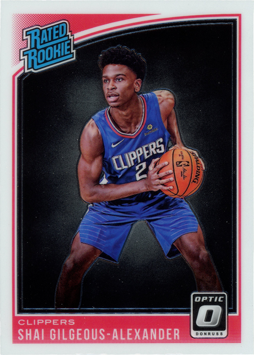 Shai Gilgeous-Alexander trading card