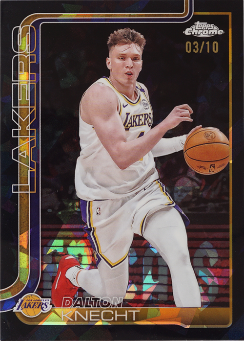 Dalton Knecht trading card