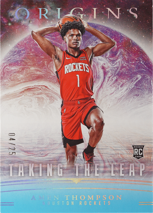 Amen Thompson trading card