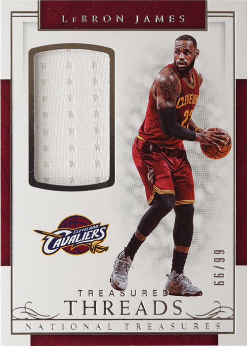 LeBron James trading card
