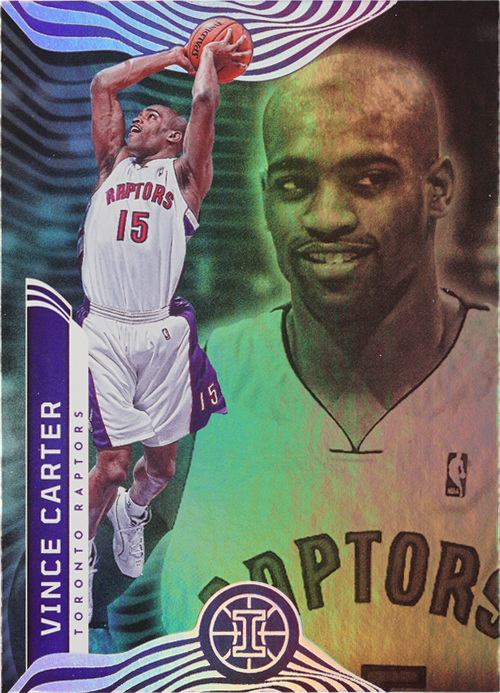 Vince Carter trading card