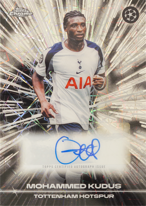 Mohammed Kudus trading card