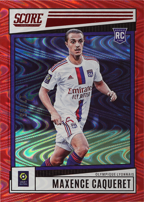 Maxence Caqueret trading card