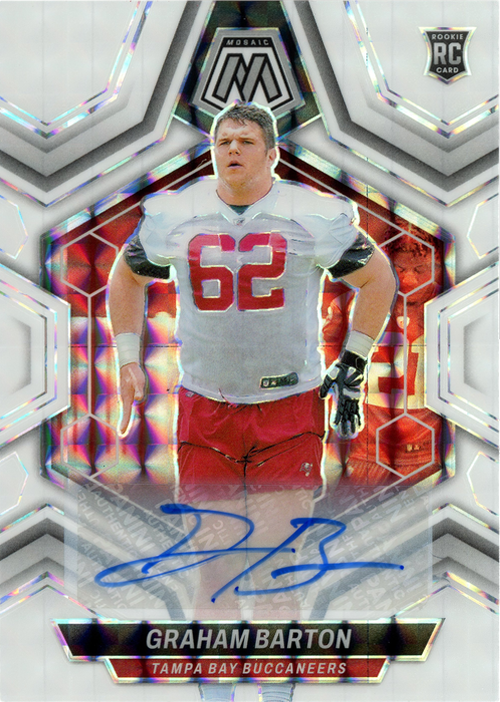 Graham Barton trading card
