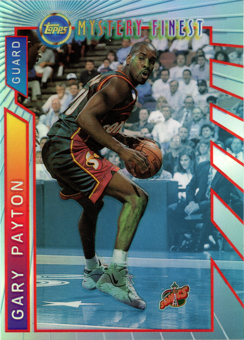 Gary Payton trading card