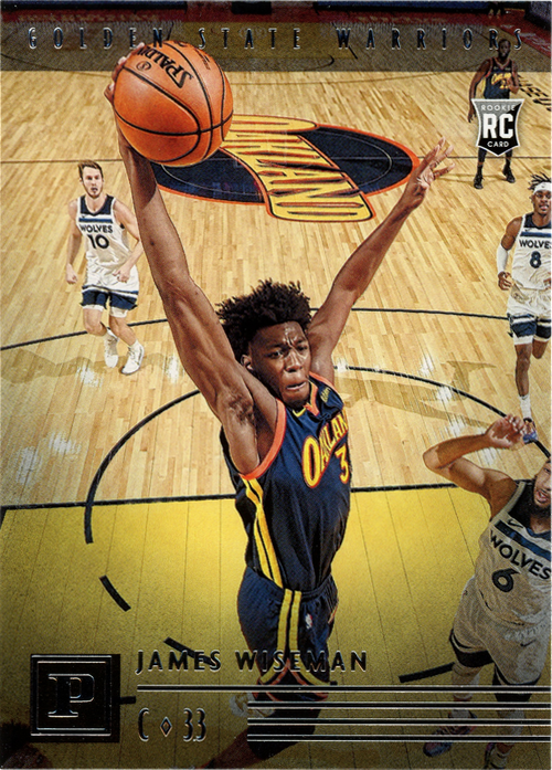 James Wiseman trading card