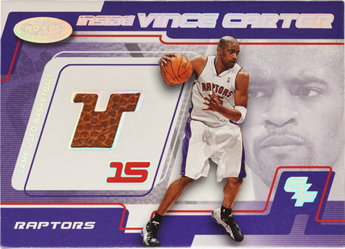 Vince Carter trading card