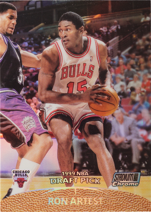 Ron Artest trading card